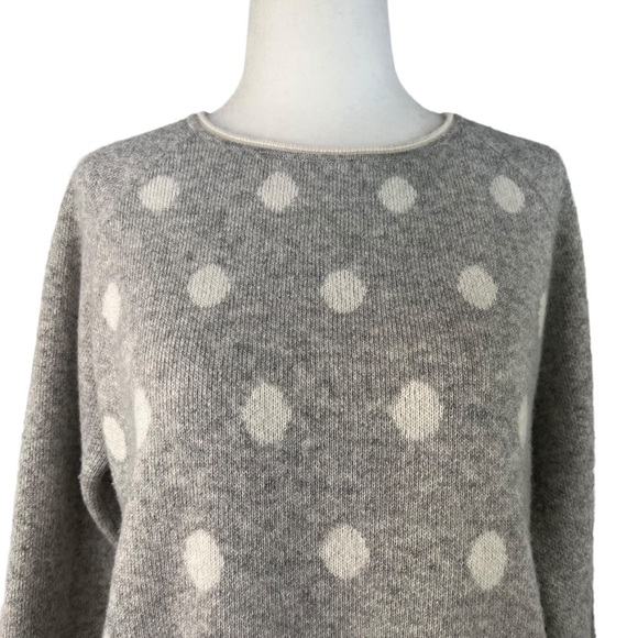 BARTONLINI MADE IN ITALY WOOL BLEND CREW NECK WOMEN'S SWEATER - Picture 3 of 9